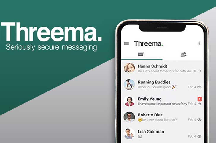 Threema - Best app like whatsapp in 2023