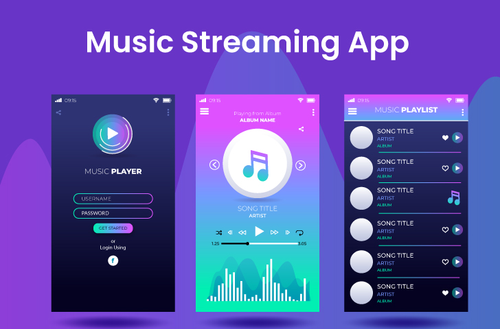 Best Mobile App Ideas- Music Streaming  App