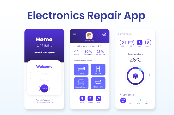 Android App Ideas For Developers - Electronics Repair App