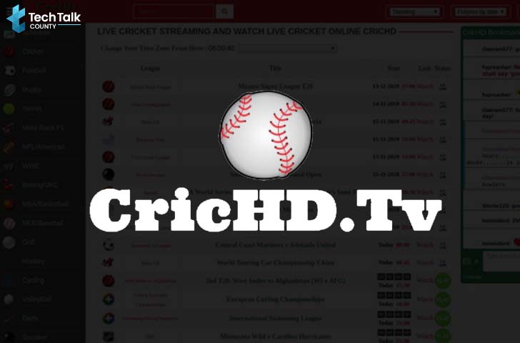 best free football streaming sites - CricHD