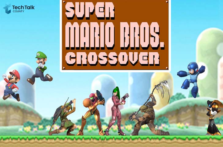 Super Mario Bros. Crossover you can play in google chrome